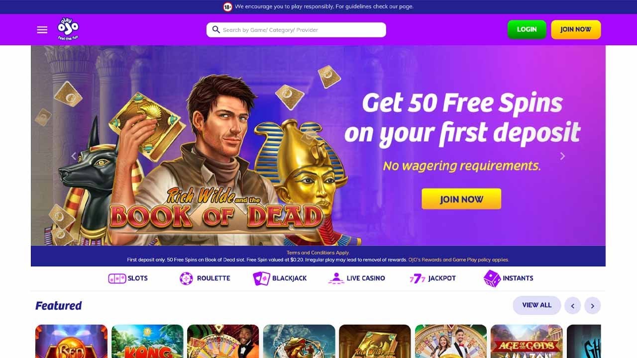 PlayOJO Casino
