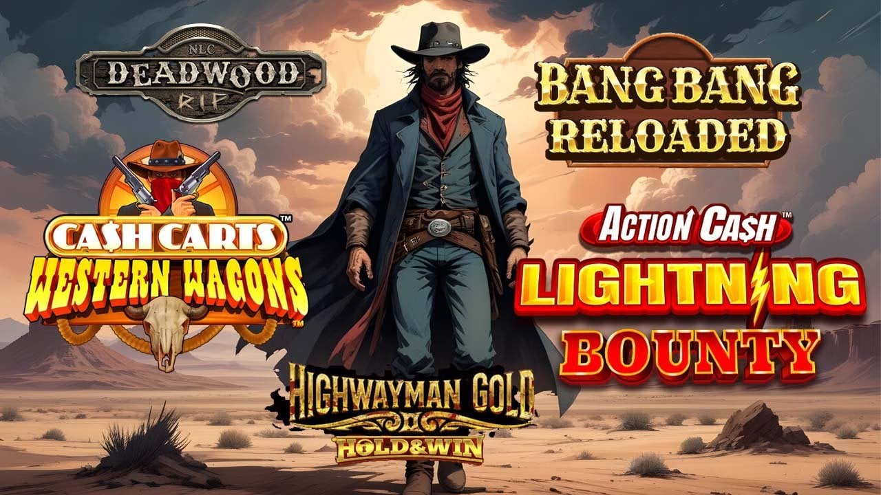 Ride High With 5 Wild West-themed Video Slots