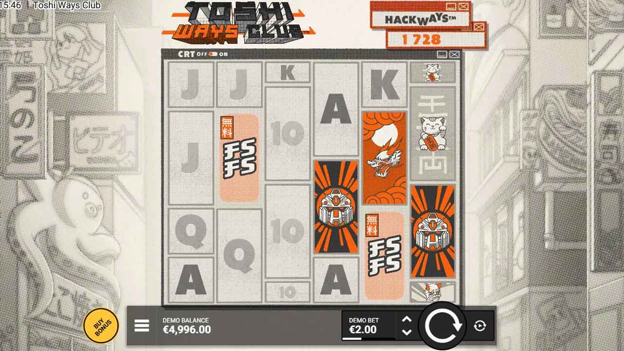 Toshi Ways Club by Hacksaw Gaming