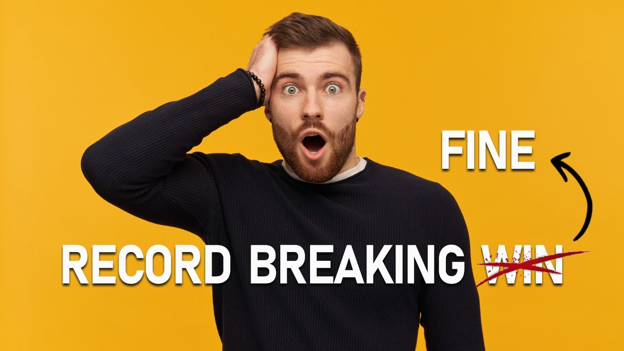 UKGC £19.2 Million Fine Smashes World Record Holding Slot Win