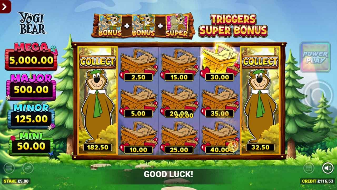 Yogi Bear slot by Blueprint Gaming