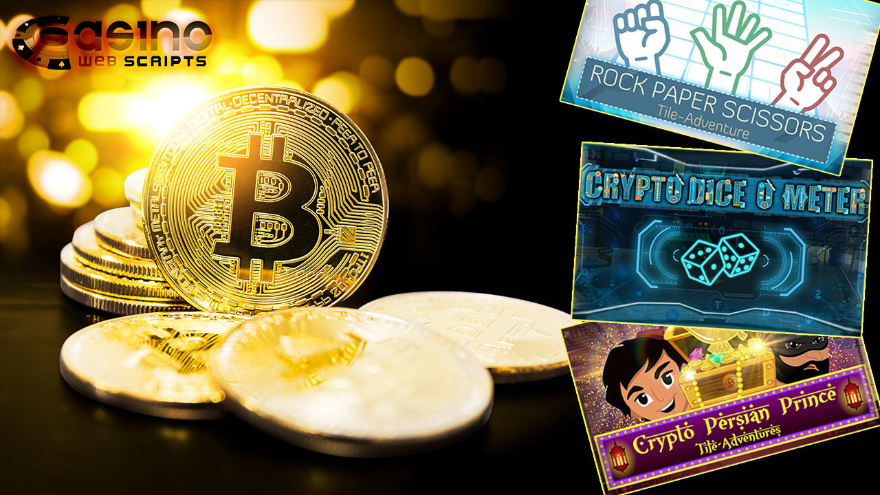 CasinoWebScripts Launches Series of Cryptocurrency Themed Games