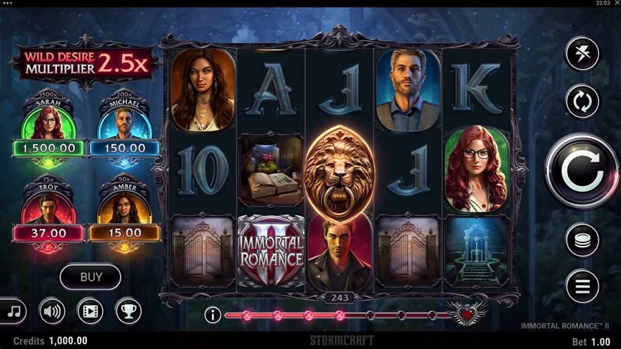 Immortal Romance II slot