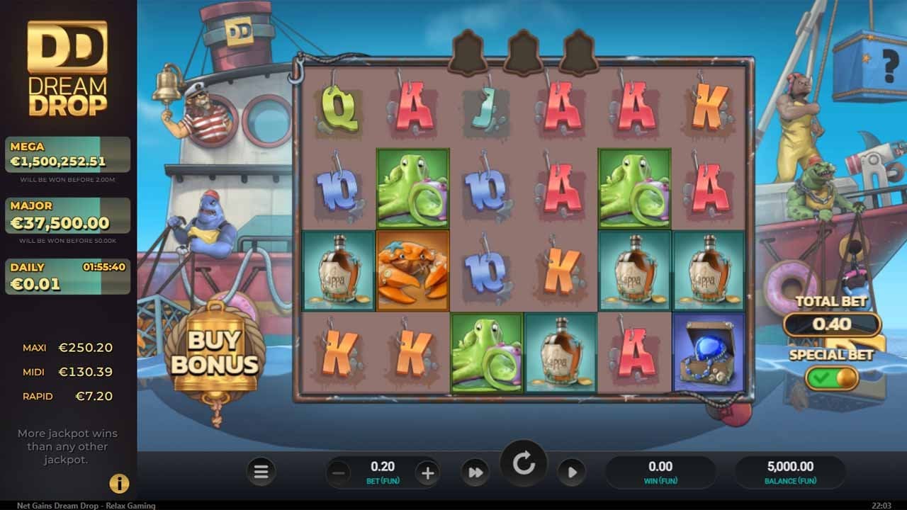 Relax Gaming Dream Drop slots