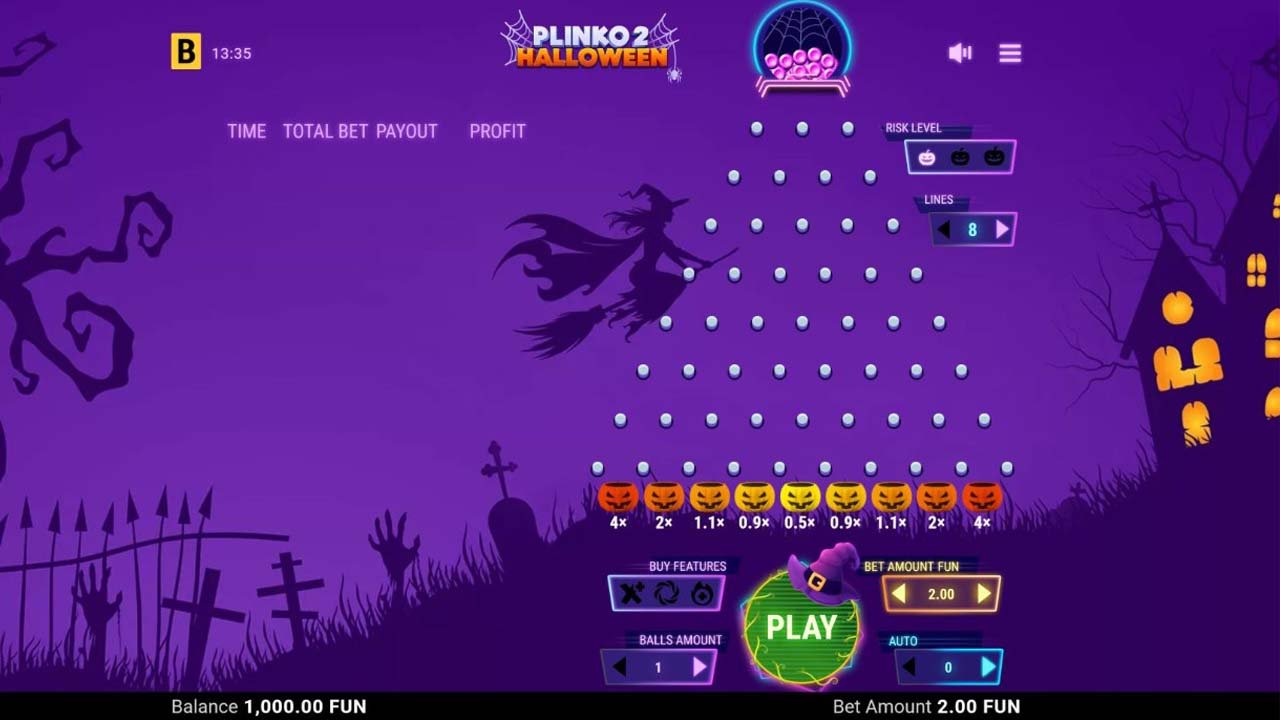 Plinko 2 Halloween by BGaming
