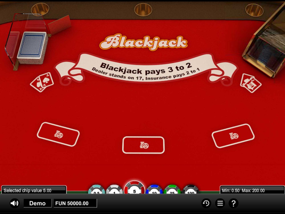 Blackjack Game Screenshot