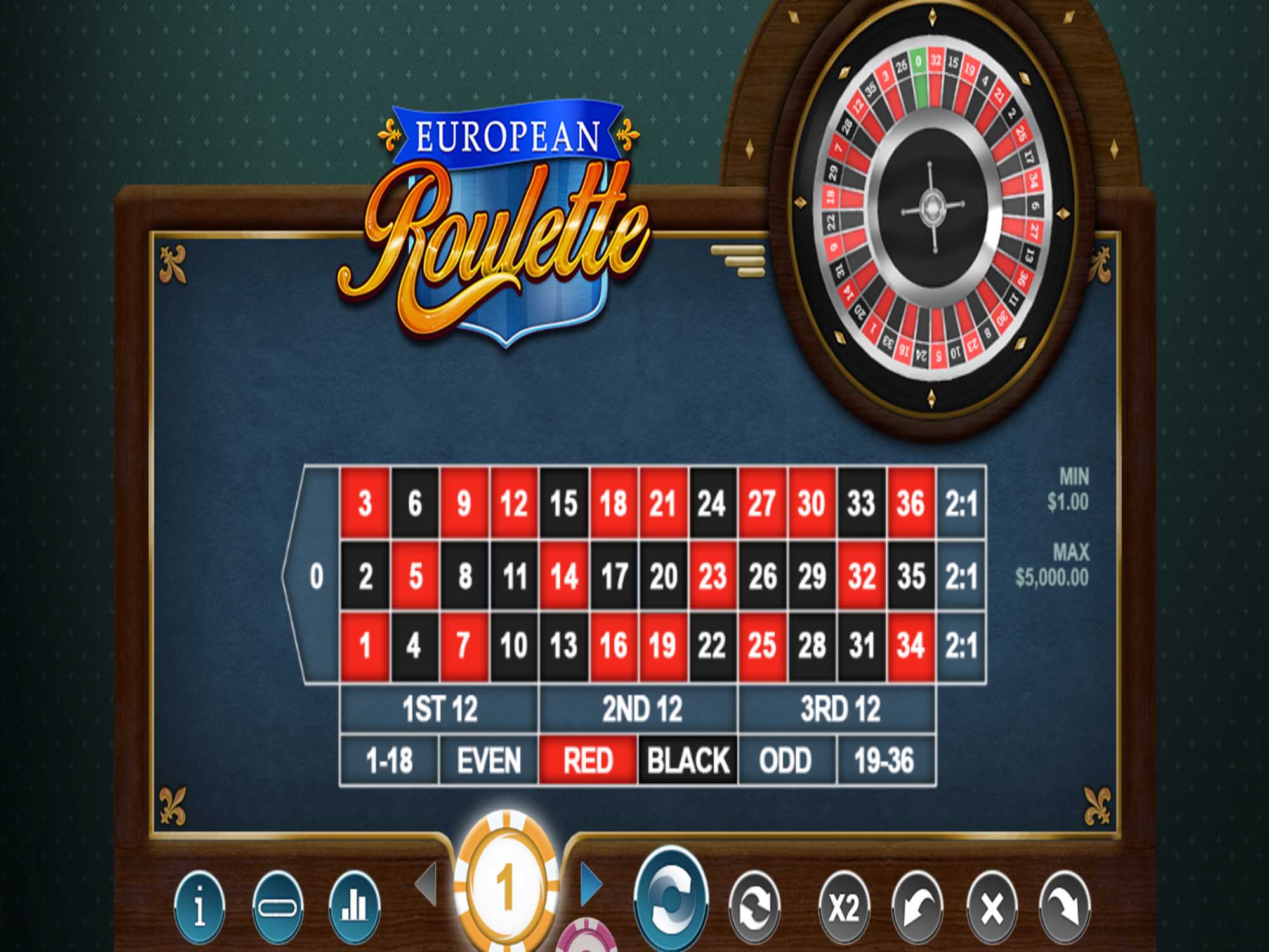 European Roulette by Arrow's Edge GamblersPick