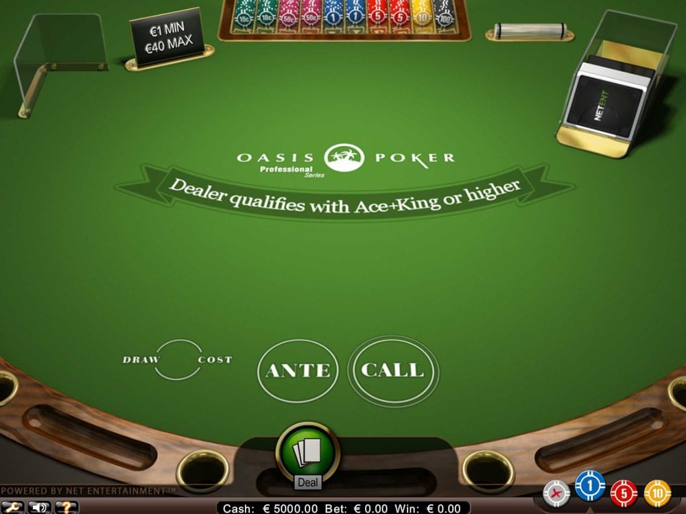 Oasis poker