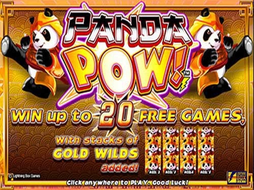 Panda Pow Game Logo