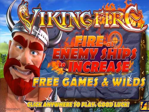 Viking Fire Game Logo