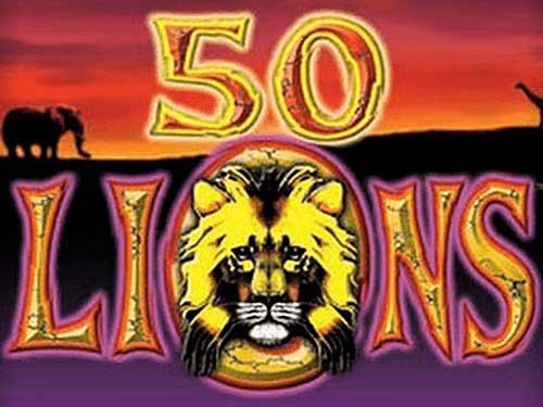 Fifty Lions Game Logo