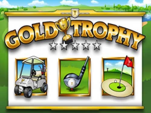 Gold Trophy Game Logo