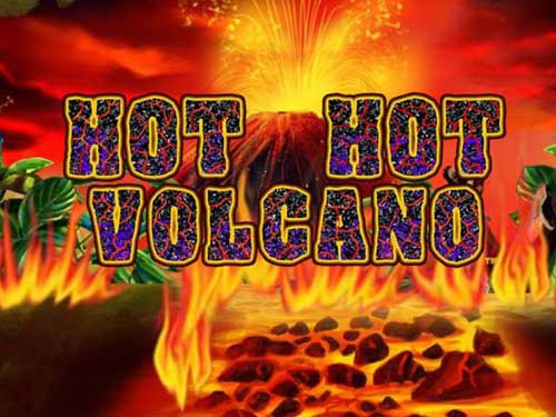 Hot Hot Volcano Game Logo