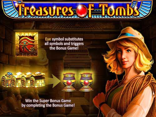 Treasures of Tombs Game Logo