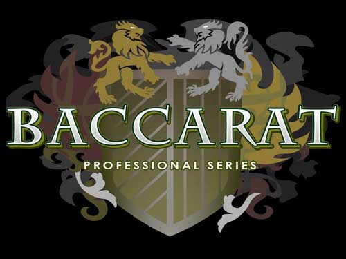Baccarat Pro Series Game Logo
