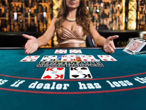 Live Ultimate Texas Hold'em Game Logo