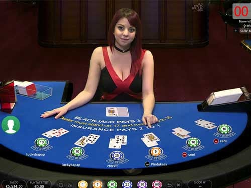 Live Blackjack Game Logo