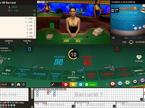 Super 98 Baccarat Game Logo