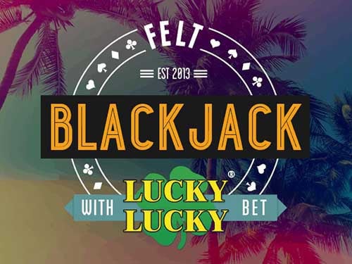 Blackjack Lucky Lucky Game Logo