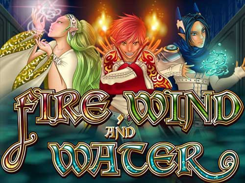 Fire Wind and Water Game Logo