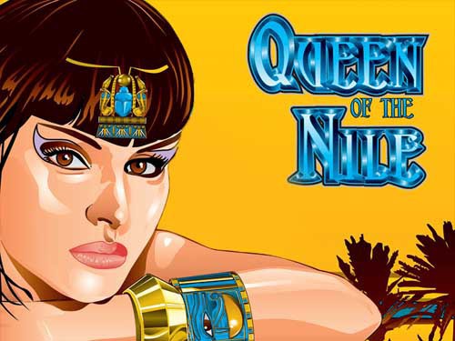 Queen of The Nile Game Logo
