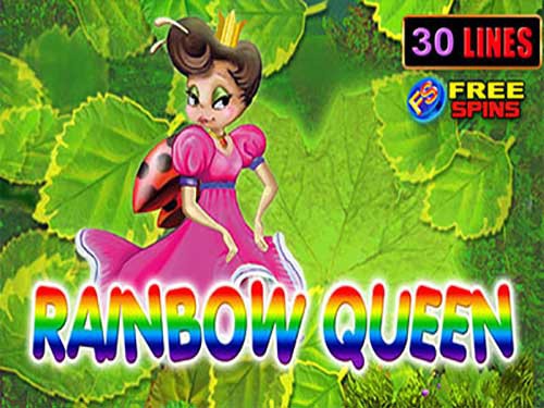 Rainbow Queen Game Logo