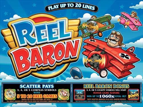 Reel Baron Game Logo