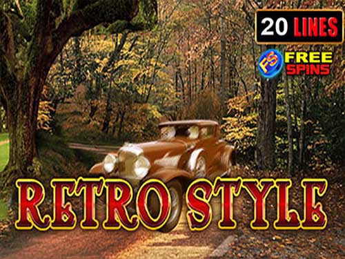 Retro Style Game Logo