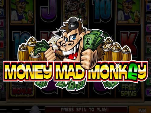 Money Mad Monkey Game Logo