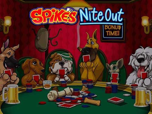 Spikes Nite Out Game Logo