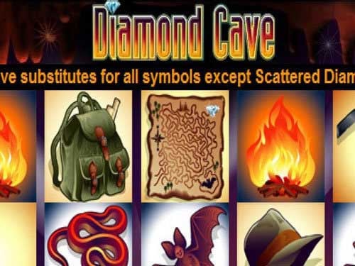 Diamond Cave Game Logo