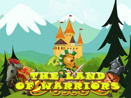 The Land of Warriors Game Logo