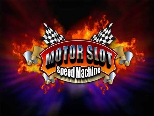 Motor Slot Speed Machine Game Logo