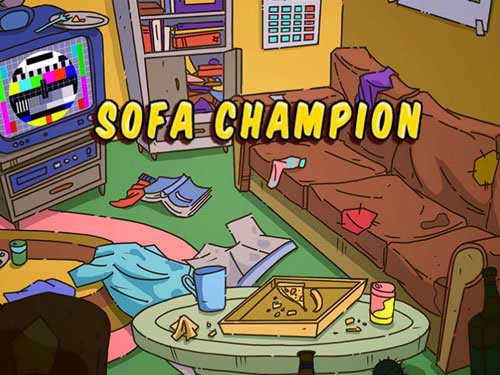 Sofa Champion Game Logo