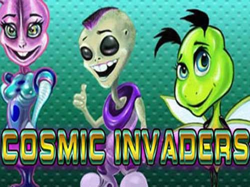 Cosmic Invaders Game Logo