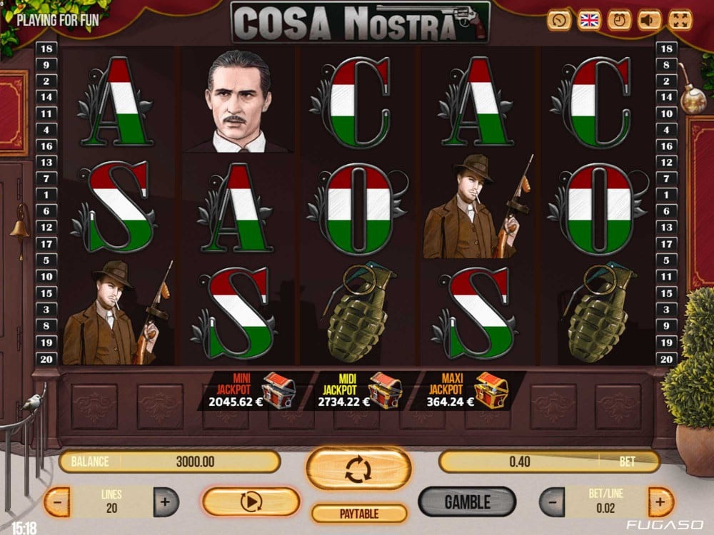 Spiele Cosa Nostra - Video Slots Online Spiele Cosa Nostra - Video Slots Online