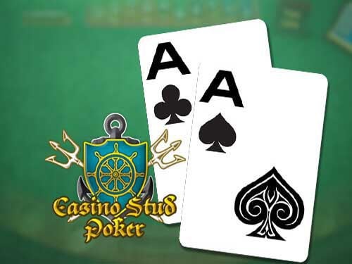 Casino Stud Poker Game Logo