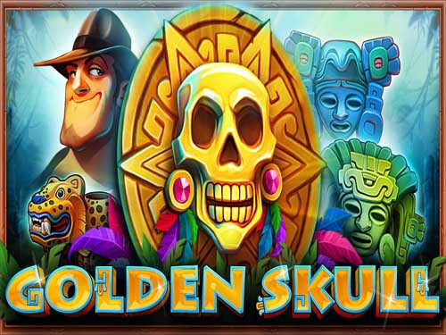 Golden Skull Game Logo