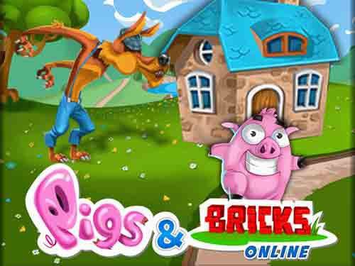 Pigs And Bricks Game Logo