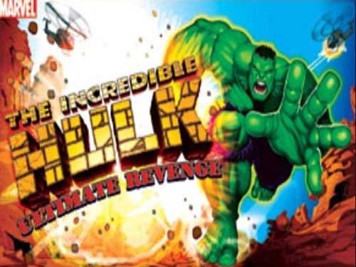 The Incredible Hulk - Ultimate Revenge Game Logo