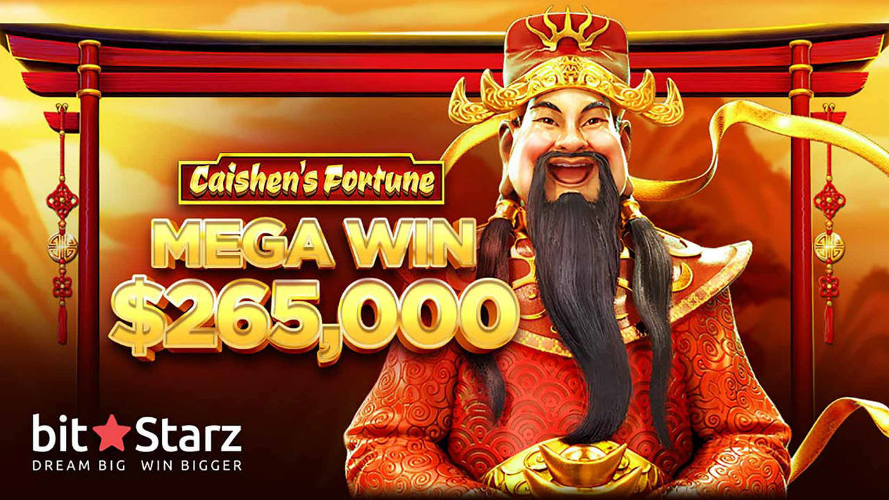 BitStarz Welcomes Another 2018 Big Winner on the Caishen’s Fortune Slot!