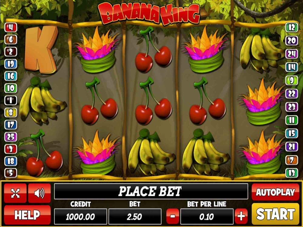 Banana King by PlayPearls GamblersPick