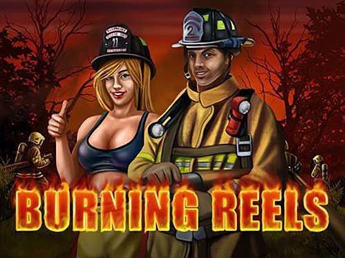 Burning Reels Game Logo