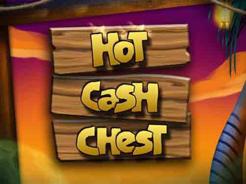 Hot Cash Chest Game Logo