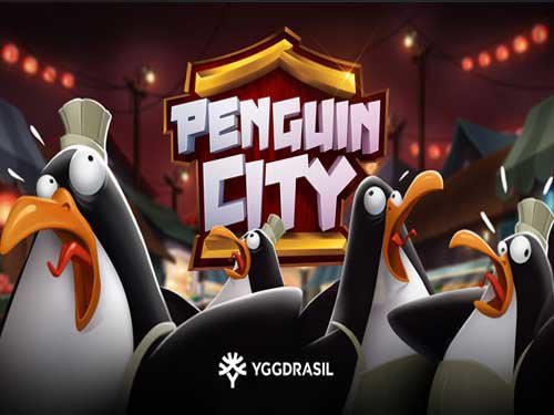 Penguin City Game Logo