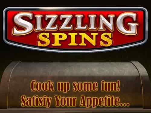 Sizzling Spins Slot Game Logo