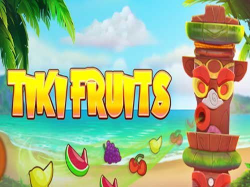 Tiki Fruits Game Logo