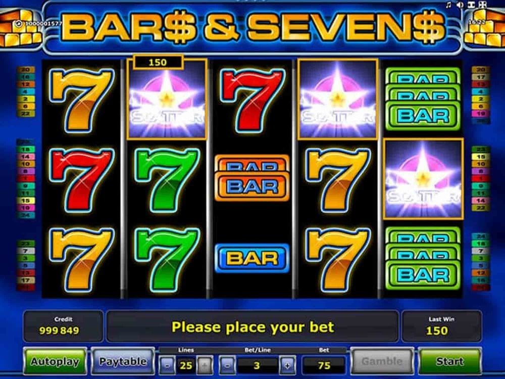 Los Bonos Multi Depsito Sevens And Bars Slot