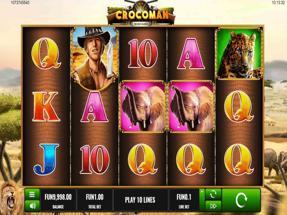 Crocoman Slot screenshot
