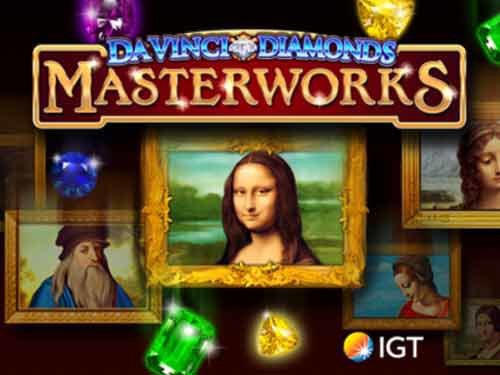 Da Vinci Diamonds Masterworks Game Logo